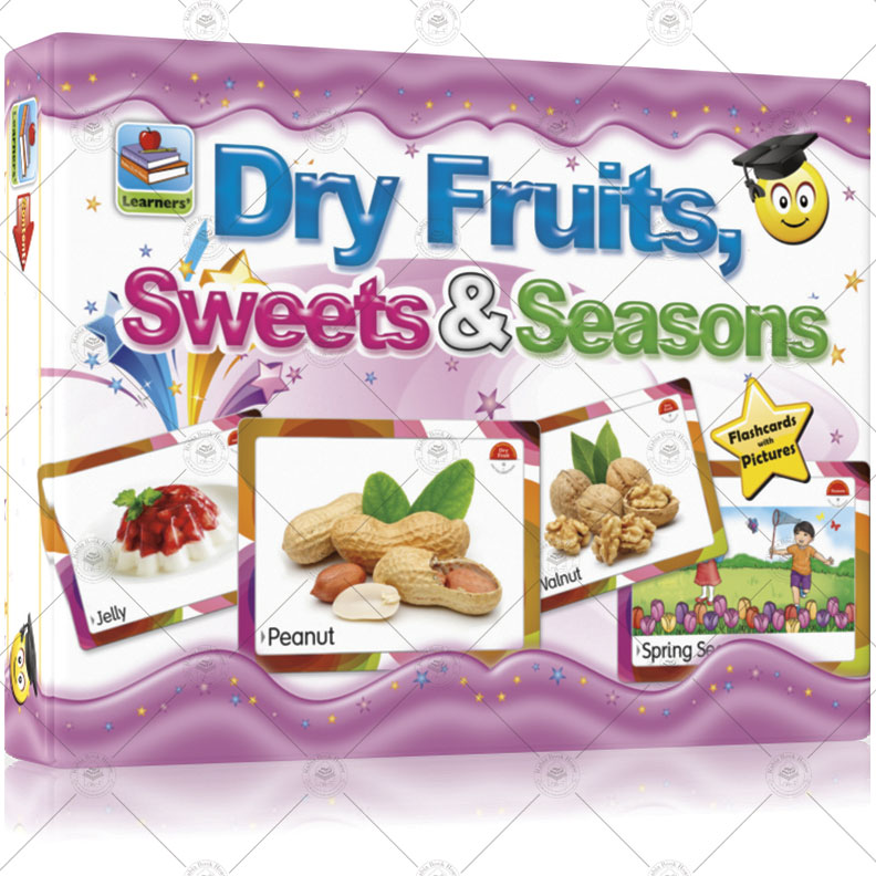 Flash Cards Dry Fruits , Sweets & Seasons - Image 2
