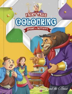 "Beauty & the Beast" Fairy Tale Colouring Book