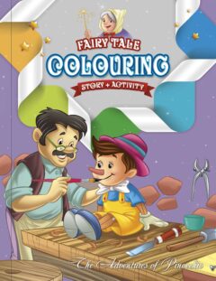 "Adventures of Pinocchio" Fairy Tale Colouring Book