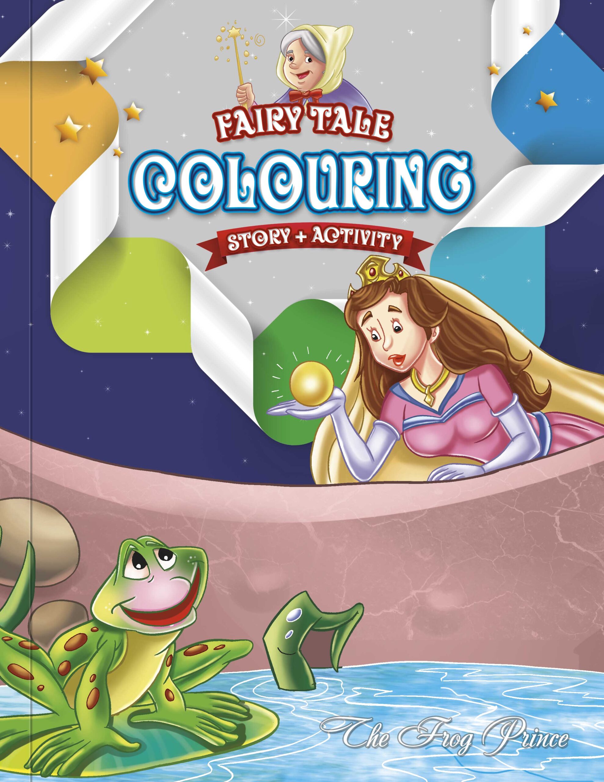 "The Frog Prince" Fairy Tale Colouring Book