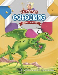 "The Devil & the Grandmother" Fairy Tale Colouring Book