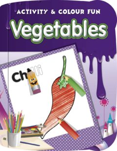 "Vegetables" Activitie & Colour Fun Colouring Book (Pocket)