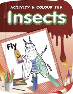 "Insects" Activitie & Colour Fun Colouring Book (Pocket)