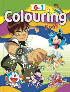 6 Characters Colouring Book - 3