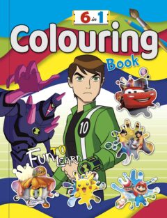 6 Characters Colouring Book - 8