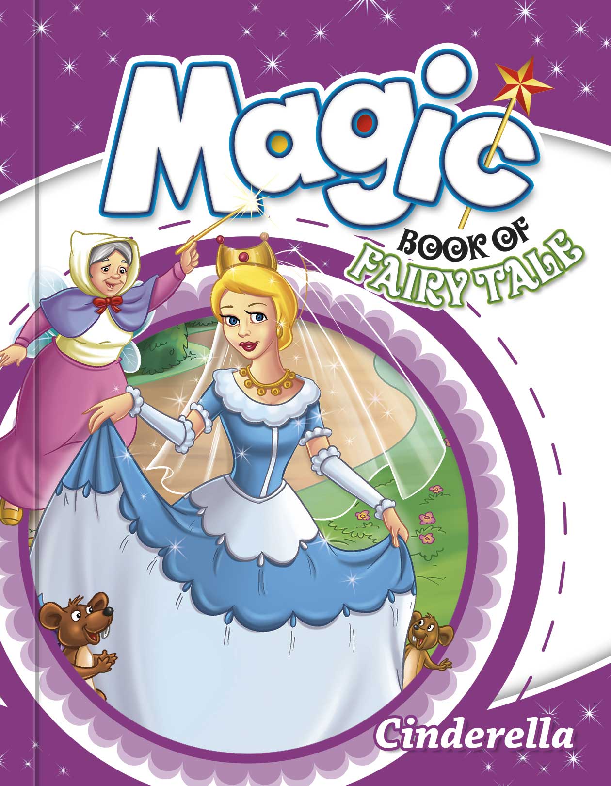 Cinderella” Magic Fairy Tale Book - Rabia Books