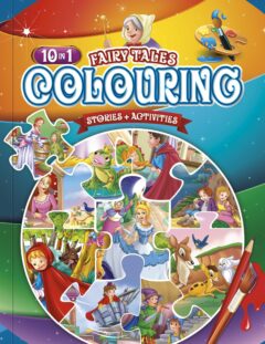 10 in 1 Fairy Tale Colouring Book - 1