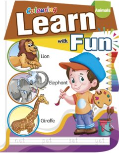 "Animals" Colouring Learn With Fun Colouring Book