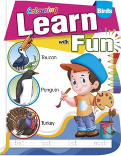 "Birds" Colouring Learn With Fun Colouring Book