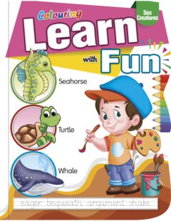 "Sea Creatures" Colouring Learn With Fun Colouring Book