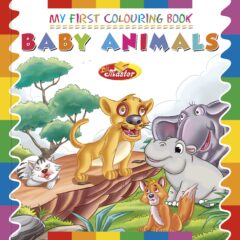 My First Sticker Colouring Book "Baby Animals"