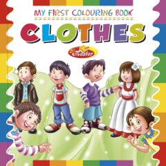 My First Sticker Colouring Book "Clothes"