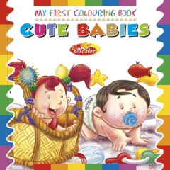 My First Sticker Colouring Book "Cute Babies"