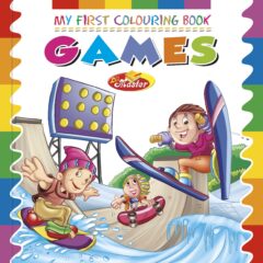 My First Sticker Colouring Book "Games"