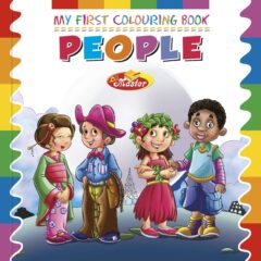My First Sticker Colouring Book "People"