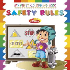 My First Sticker Colouring Book "Safety Rules"