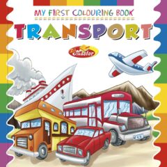 My First Sticker Colouring Book "Transport"
