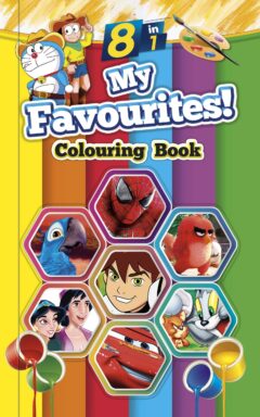 8 in 1 My Favourite Colouring Book (Boy)