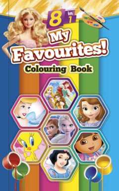 8 in 1 My Favourite Colouring Book (Girl)