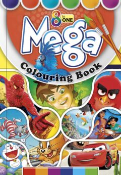 8 in 1 Mega Colouring Book (Boys)