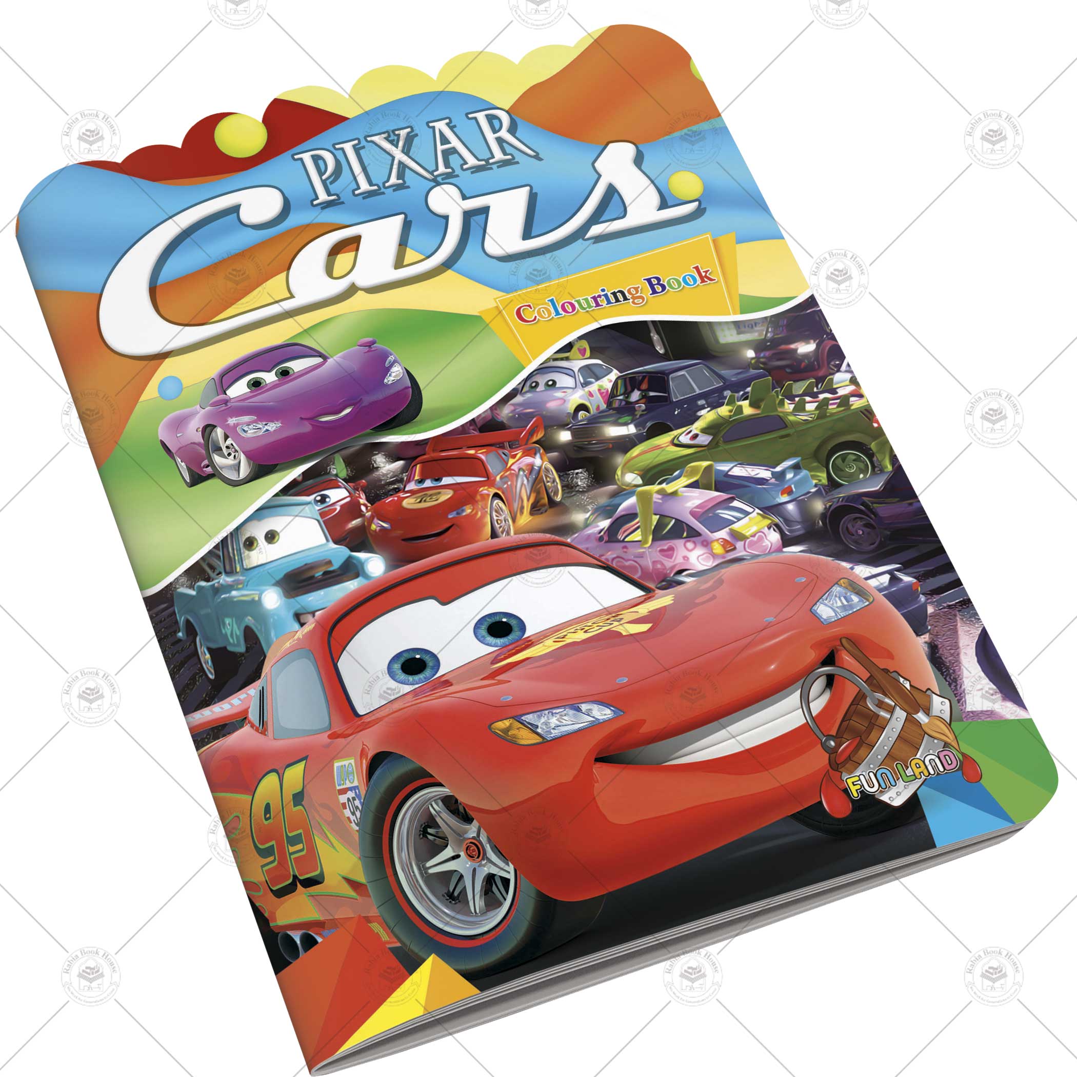 "Cars" Fun Land Colouring Book - Image 2