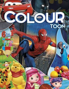 6 in 1 Colour Toon Colouring Book - 4
