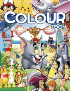 6 in 1 Colour Toon Colouring Book - 5