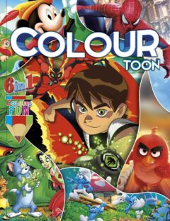6 in 1 Colour Toon Colouring Book - 7