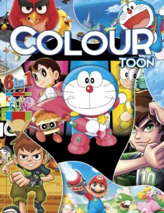 6 in 1 Colour Toon Colouring Book - 9