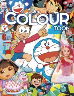 6 in 1 Colour Toon Colouring Book - 10
