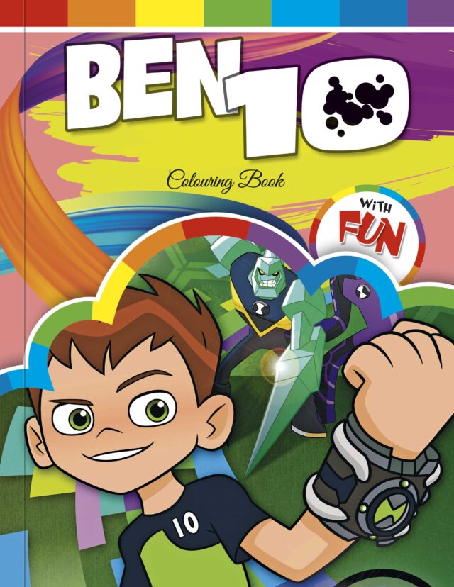 BEN 10 Colouring with Fun - 2