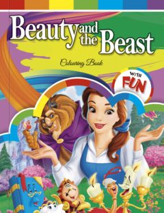 Beauty & the Beast Colouring with Fun