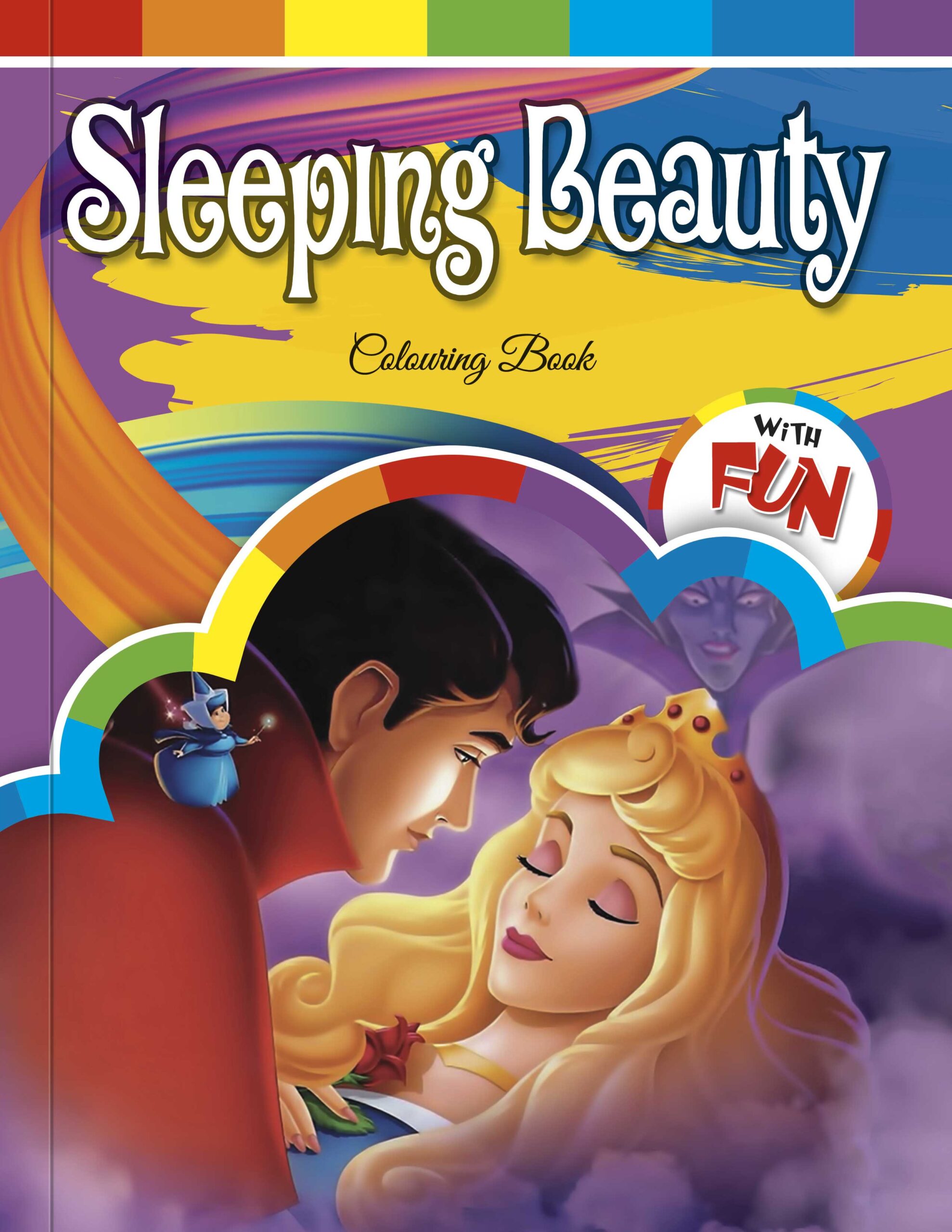 Sleeping Beauty Colouring with Fun