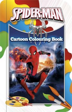 "Spider Man" Cartoon Colouring Book