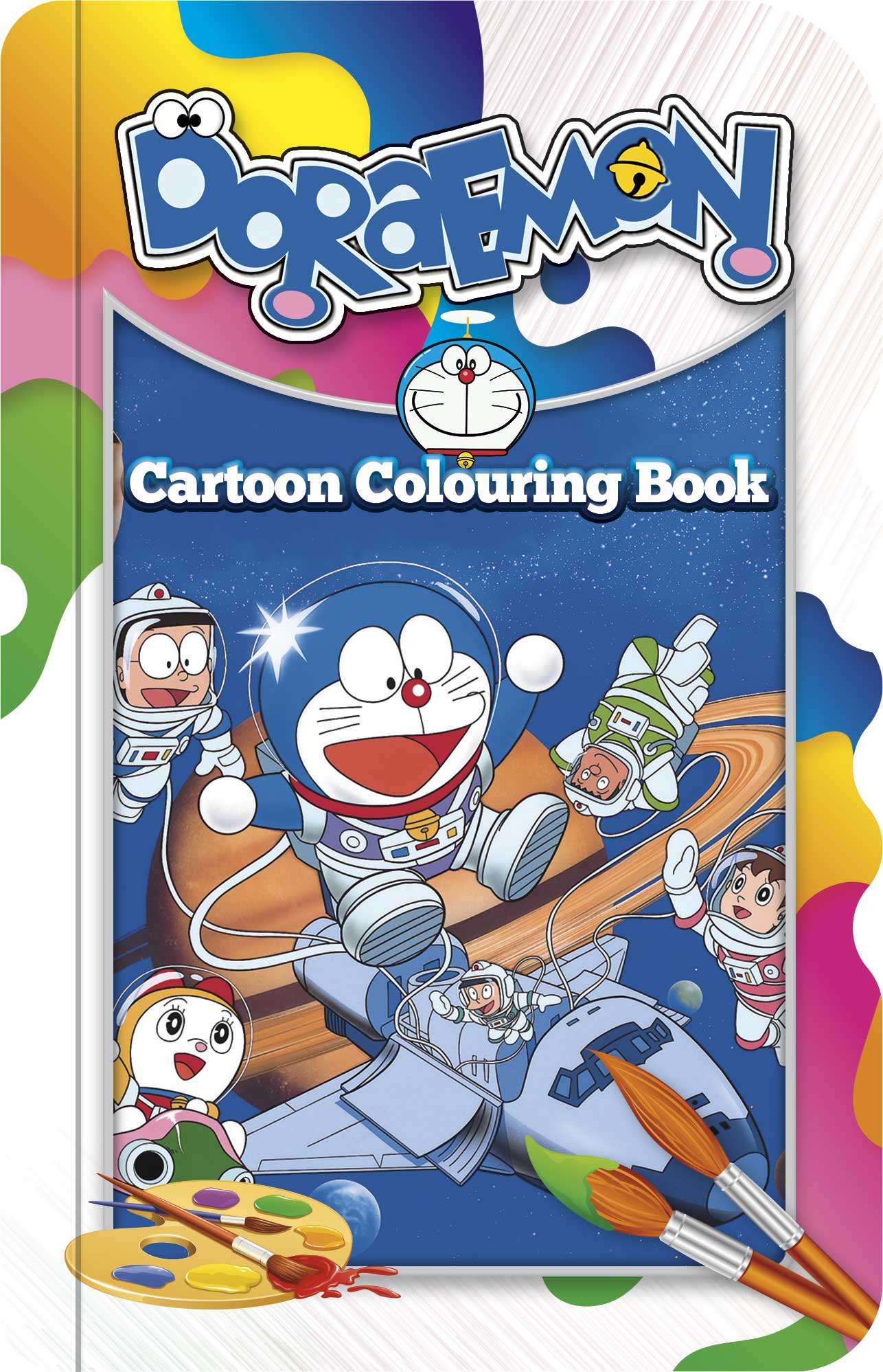 Doraemon” Cartoon Colouring Book - Rabia Books