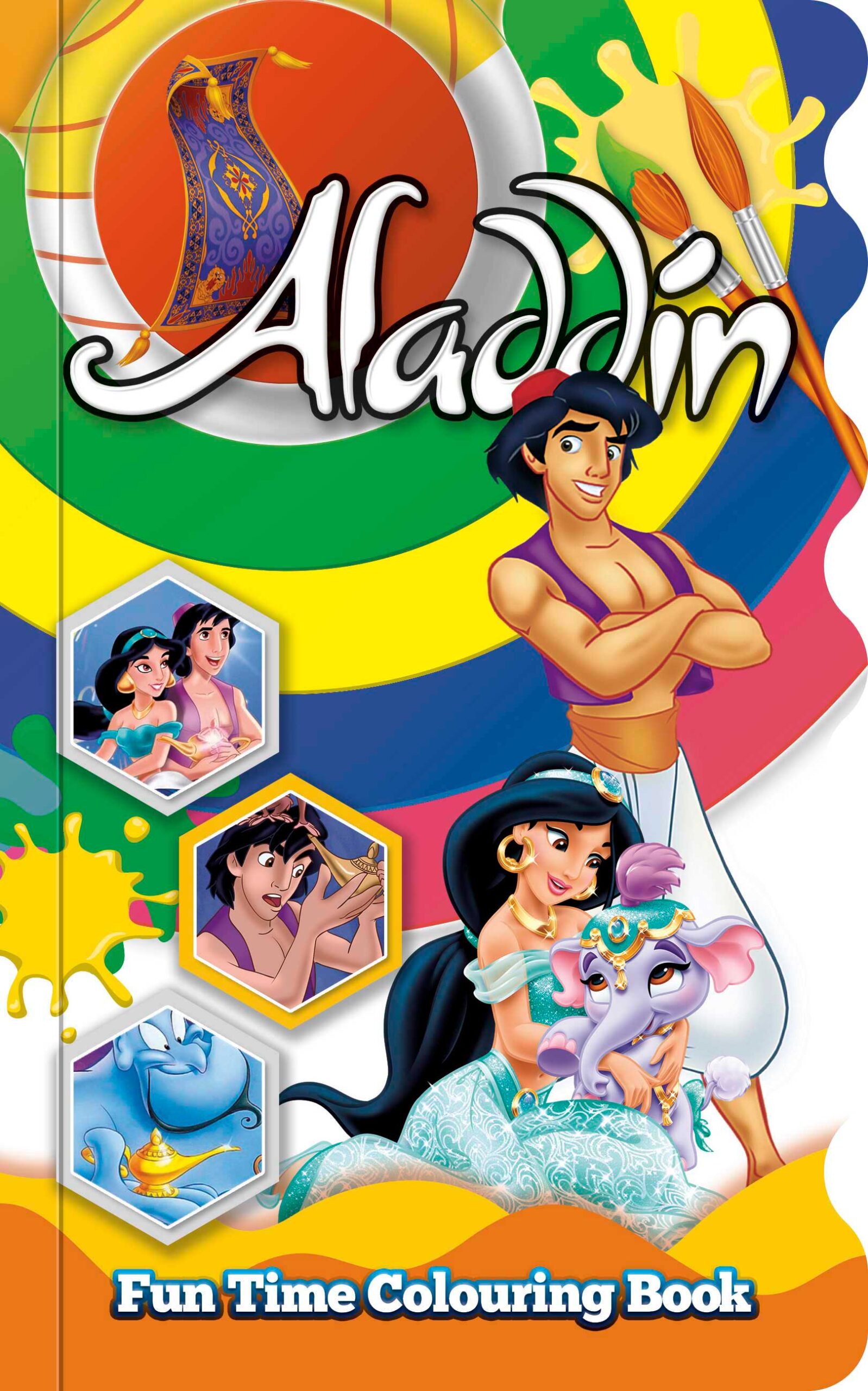 Aladdin Coloring Book - Otakugadgets