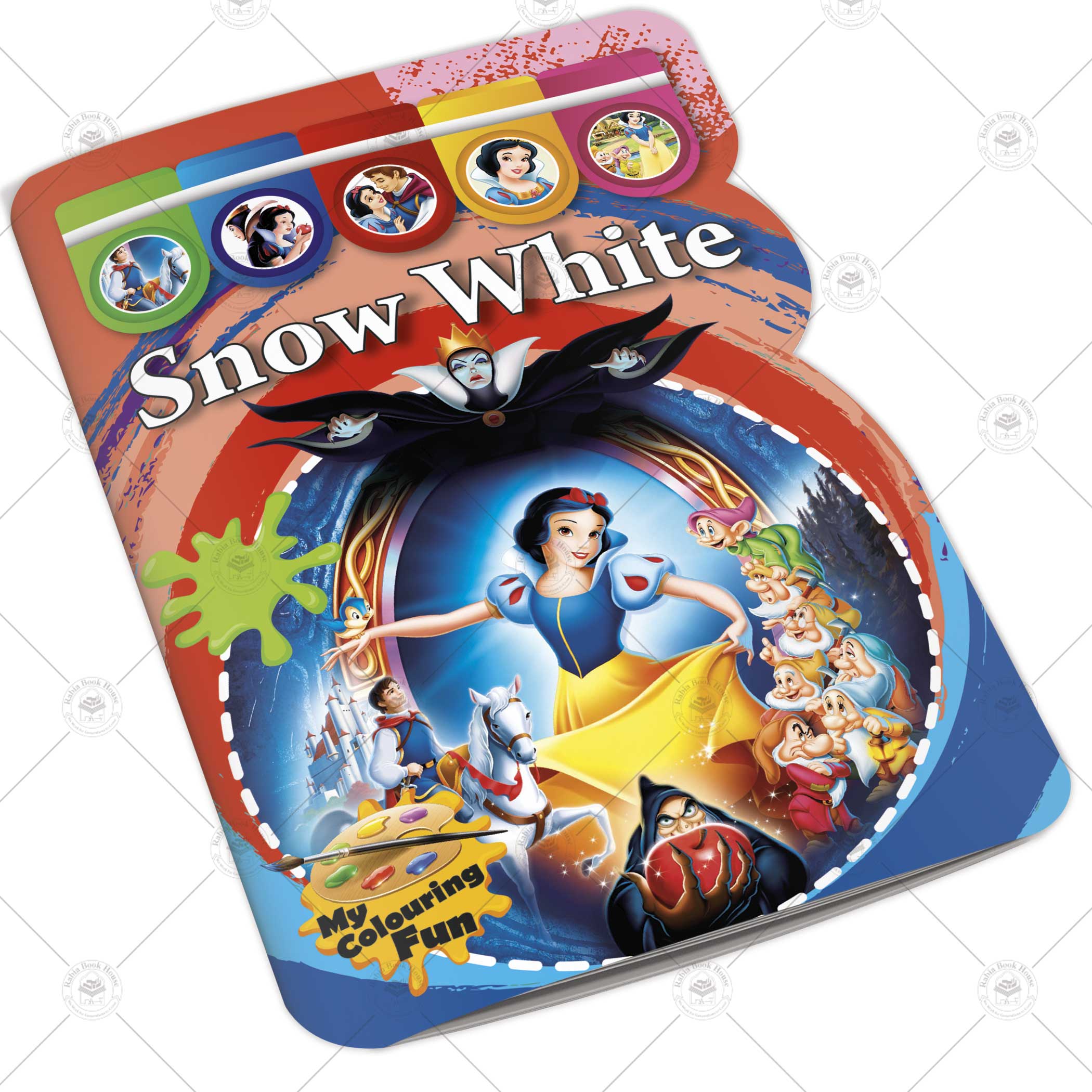 “Snow White” My Colouring Fun Book - Rabia Books