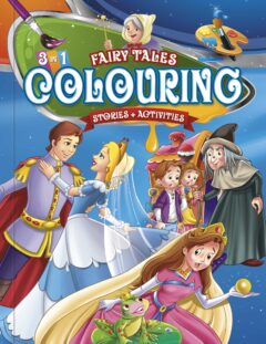 3 in 1 Fairy Tale Colouring Book - 1