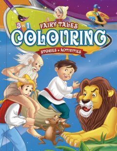 3 in 1 Fairy Tale Colouring Book - 6