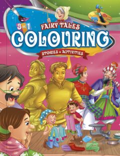 3 in 1 Fairy Tale Colouring Book - 7