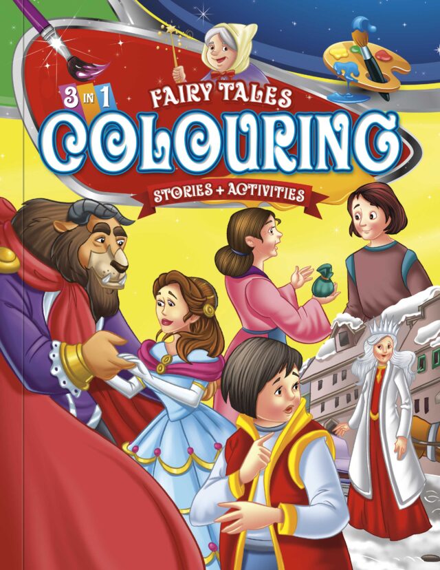 3 in 1 Fairy Tale Colouring Book - 8