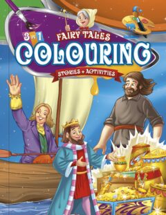 3 in 1 Fairy Tale Colouring Book - 10