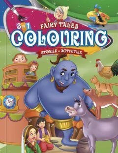 3 in 1 Fairy Tale Colouring Book - 12