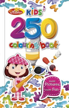 Kids' 250 Colouring Book (Girl)