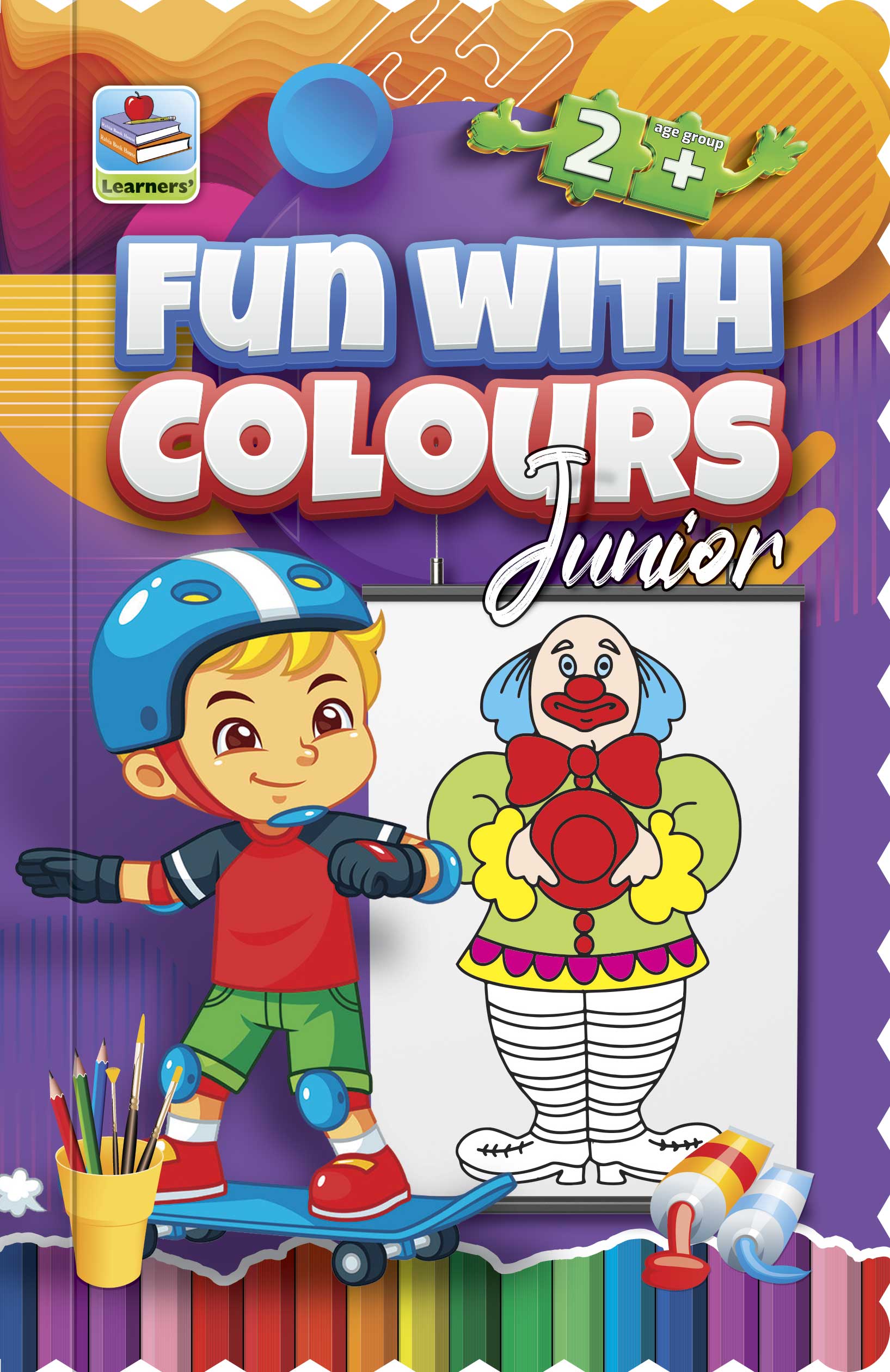 "Fun with Colours Junior" Colouring Book - 1