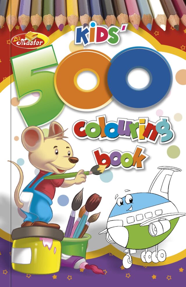 Kids' 500 Colouring Book