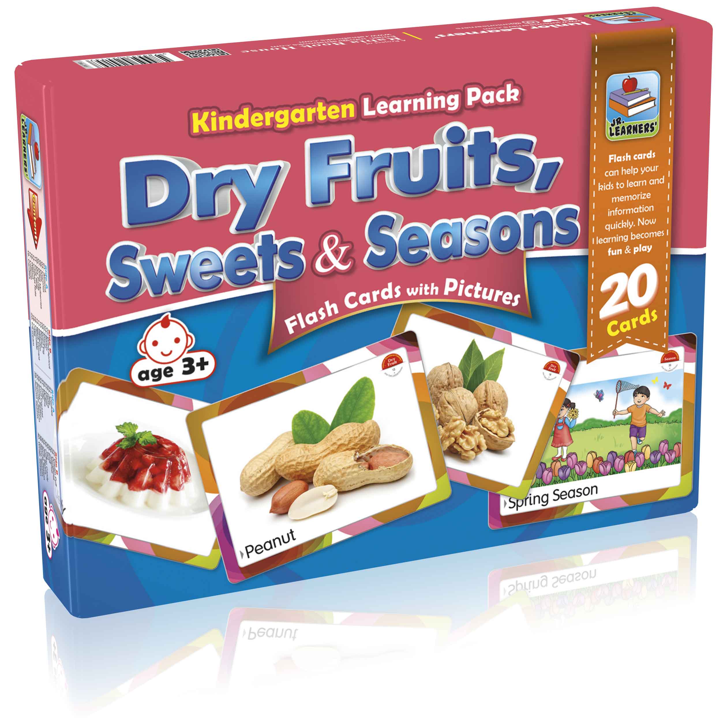 Flash Cards Dry Fruits , Sweets & Seasons