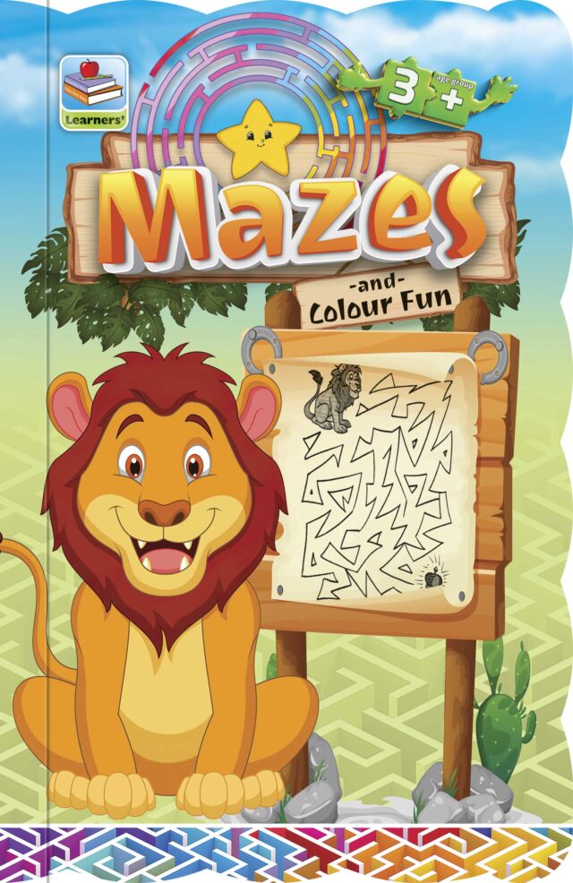"Mazes & Colouring Fun" Colouring Book - 4