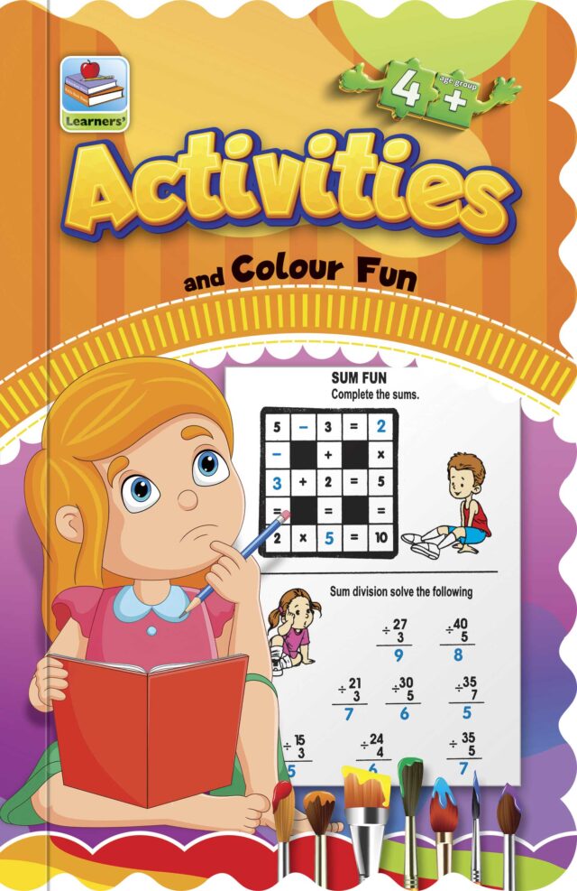 "Colour & Activities" Colouring Book - 4